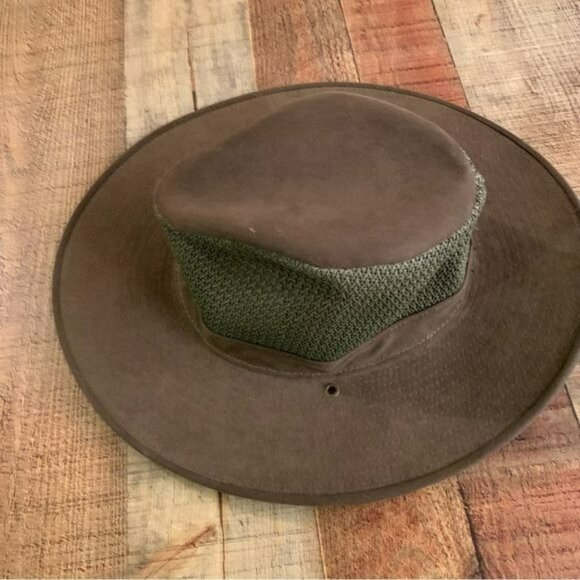 Grand Teton National Park wide brimmed hat olive green medium - Picture 5 of 9